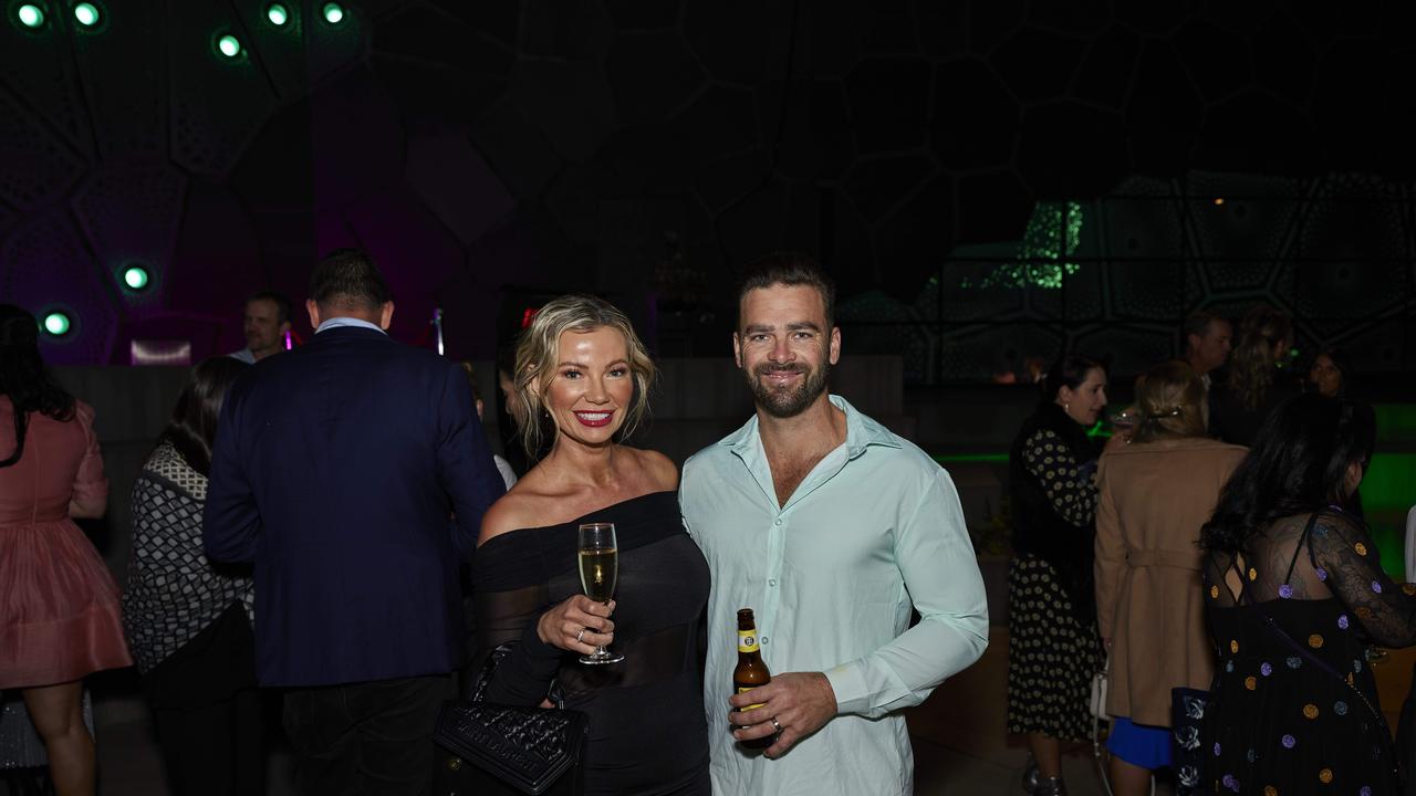 Nikki Sercombe and Anthony Sercombe at the We Are Phoenix launch party at HOTA. Picture: Chris Crawford (The Pulse with Portia Large)