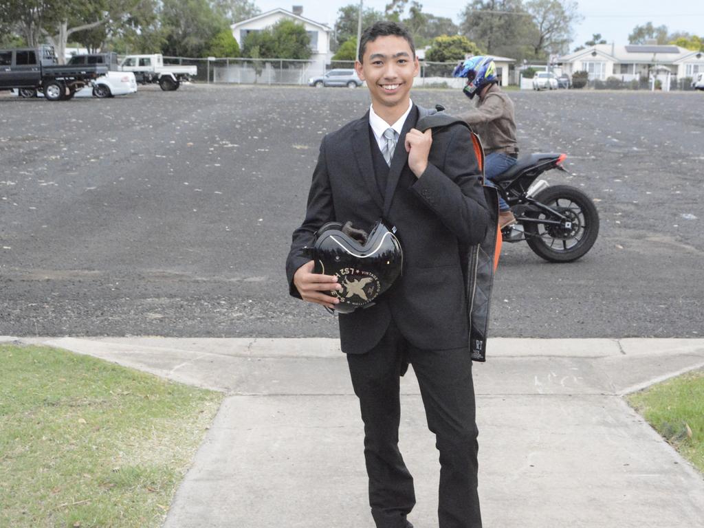 Joshua Keyte at the Dalby Christian College Formal