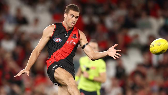 Tom Cutler in action for the Bombers. Photo by Michael Klein