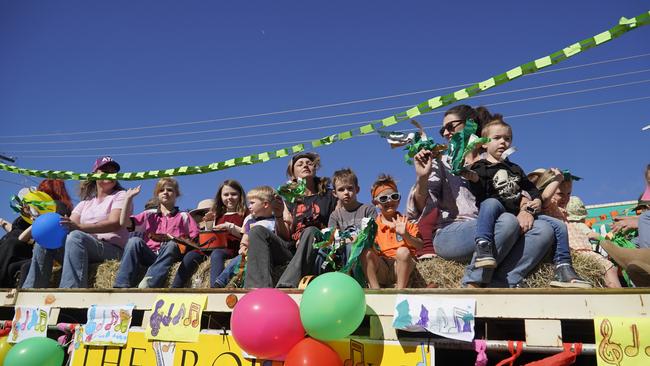 Kilkivan Kindy at the Goomeri Pumpkin Festival parade 2024