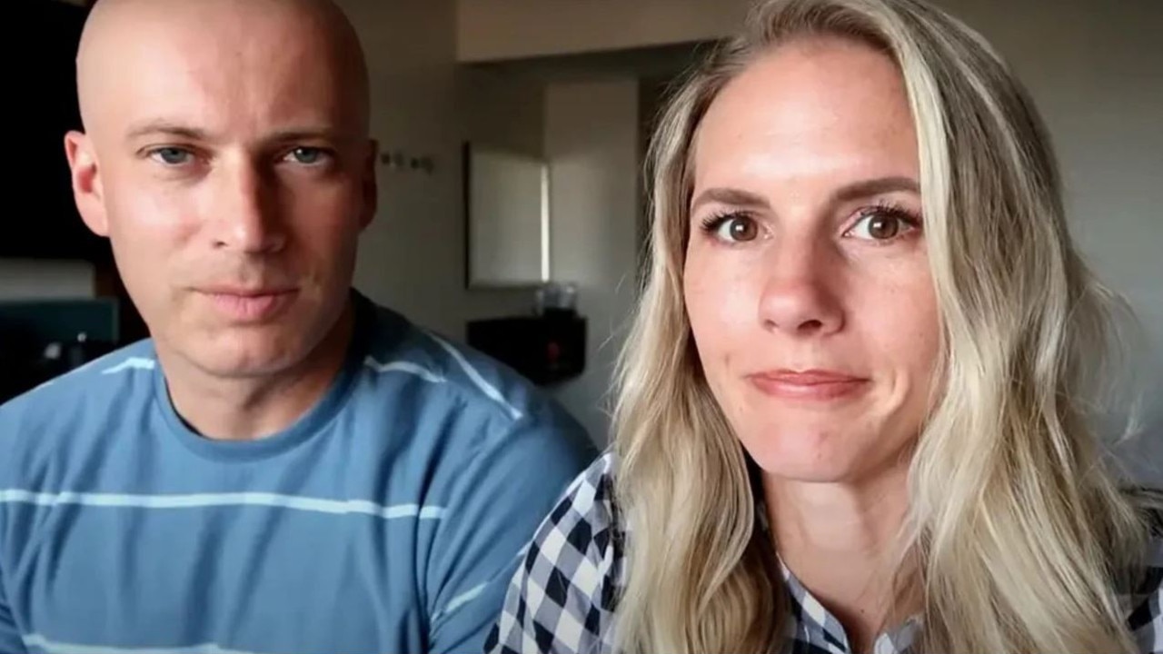 Ruby and Kevin Franke have six children, four of which are minors. Picture: YouTube