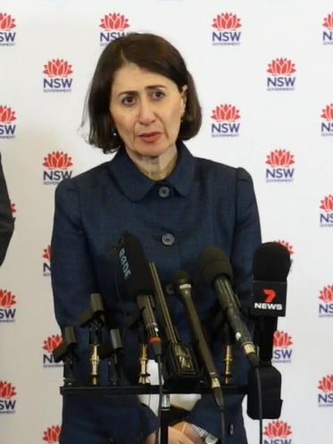 Gladys Berejiklian on Tuesday.