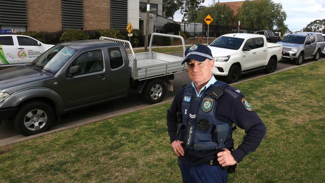 Camden Police Area Command crime prevention officer Senior Constable Greg Louden urged residents to invest in strong security measures. Picture: Robert Pozo