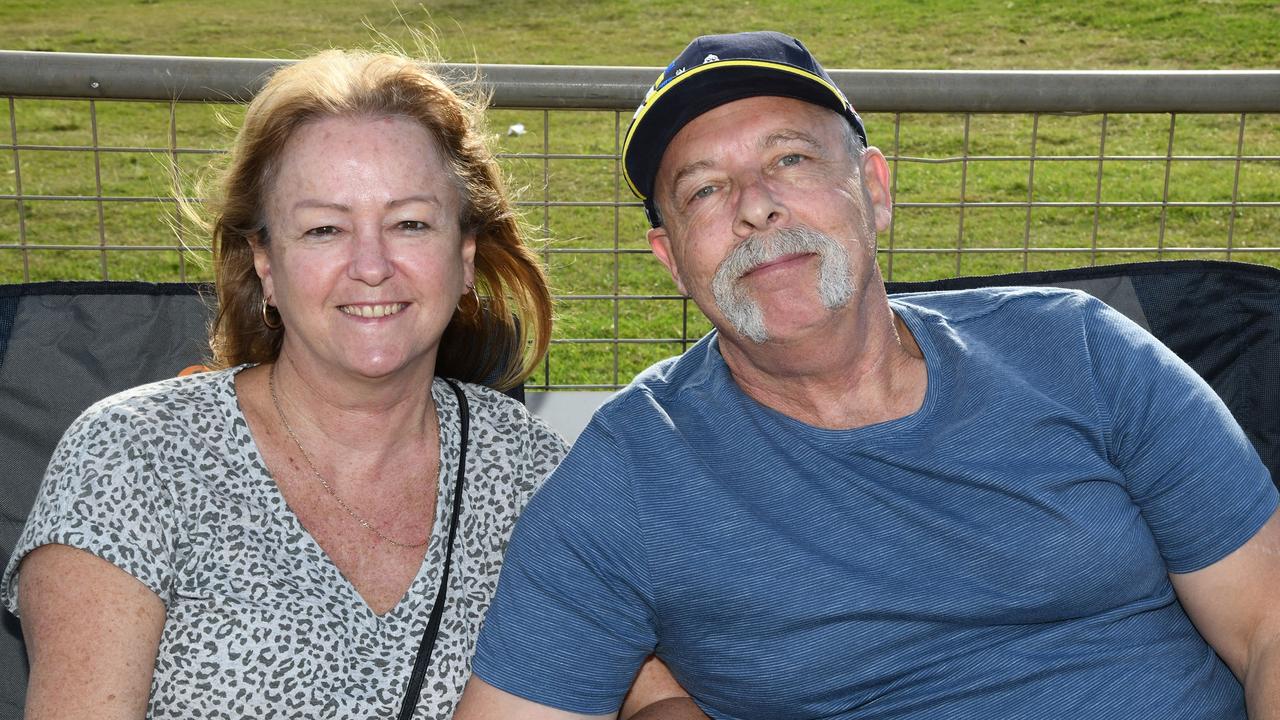 Karen and Andrew Stirling. Meatstock Festival at the Toowoomba showgrounds. April 2022