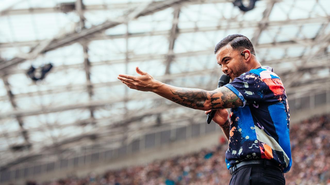 Guy Sebastian will be spinning Fire Fight CD while in self-isolation. Picture: Supplied/Jess Gleeson