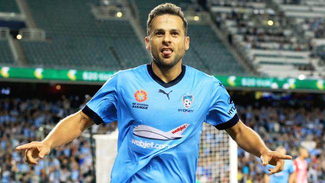Sydney FC striker Bobo. Picture: Mark Evans