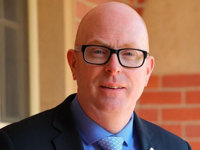 Former St Patrick’s College headmaster John Crowley made headlines when he officially apologised to victims of sexual abuse at the school in 2019. Picture: St Patrick's College Ballarat