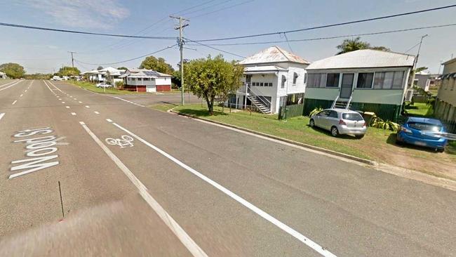 POLICE NEGOTIATIONS: A man is currently on the roof of a Woods St property in Depot Hill threatening to jump. Picture: Google Maps