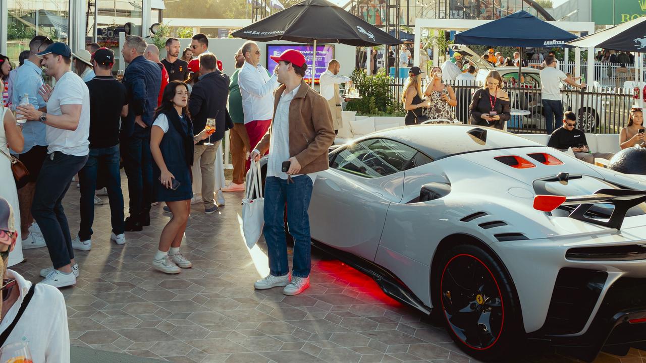 Casa Ferrari hospitality at the 2024 Australian Grand Prix. Photo: Alastair Brook.