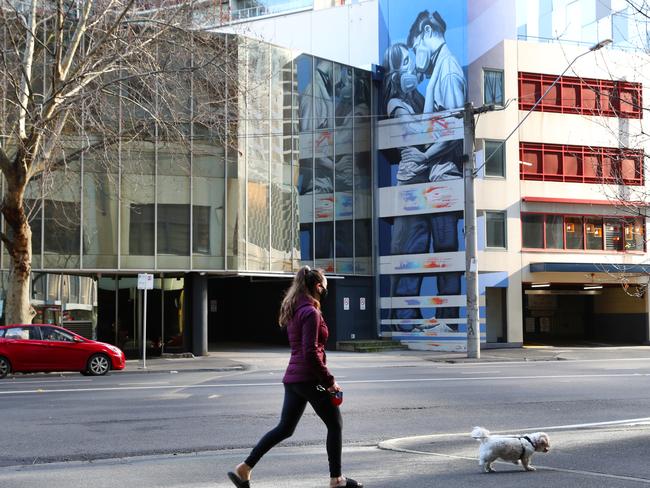 Australian streets have emptied out. Picture: NCA NewsWire/ David Crosling