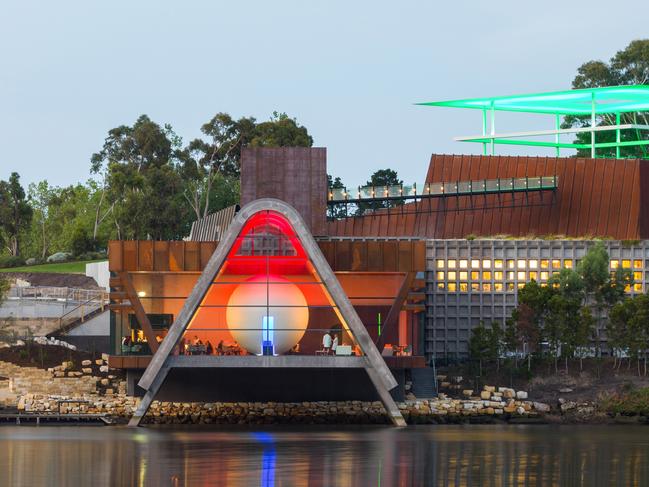 Pharos, Mona (Turrell Extension) by Fender Katsalidis. Picture: MONA/Jesse Hunniford