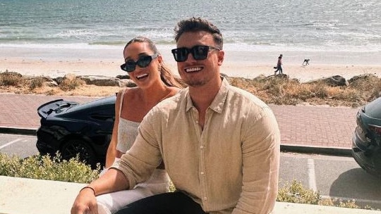 The couple will get married next month following their engagement last year. Picture: Instagram