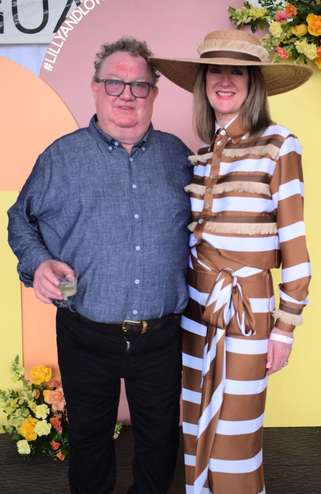 Rhonan and Pauline O'Brien. Rhonan O'Brien is from Mode Design, a sponsor of the event. Picture: Aden Stokes