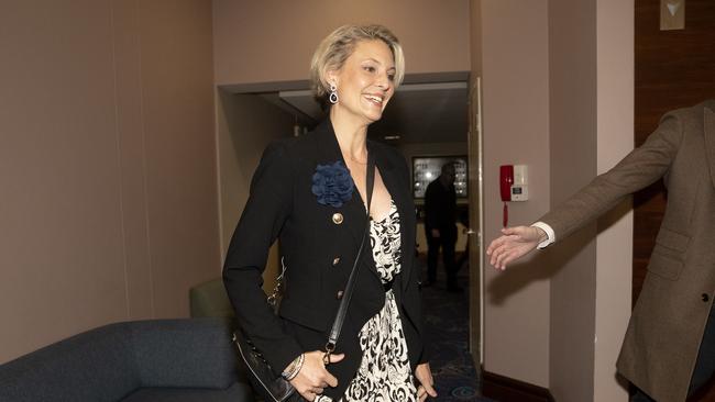 Katherine Deves arrives at the politics at the pub event at Forestville RSL in Sydney. Picture: Nikki Short