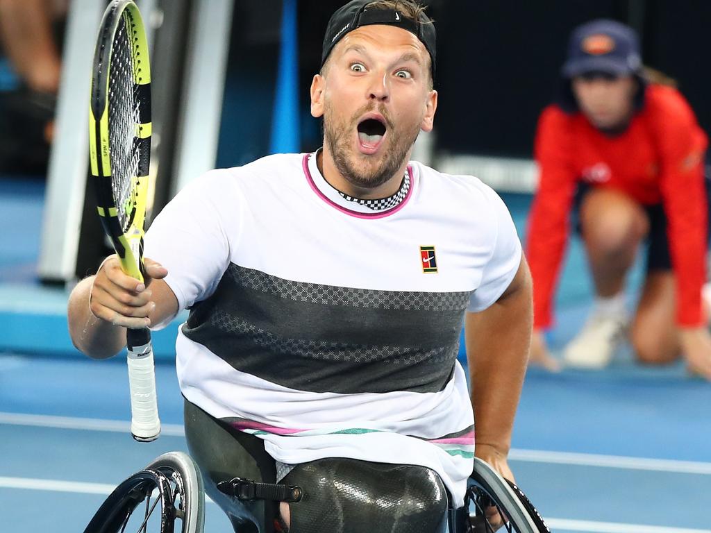 Dylan Alcott has been busy.