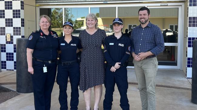 Palmerston Police Station has been bolstered with an additional four auxiliary officers who will man the watch house. Picture: Harry Brill.