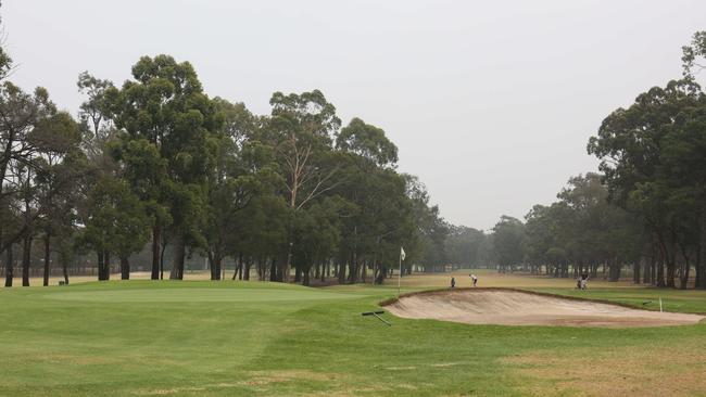 The new complex is to be built on the eastern side of the golf course. Picture: Robert Pozo