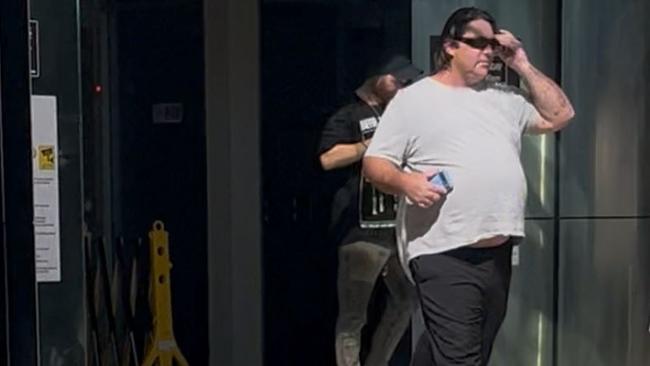 Steven John Dillanger Gallagher, 41, leaving Southport Courthoue on Tuesday, May 13. Picture: Emily Walker
