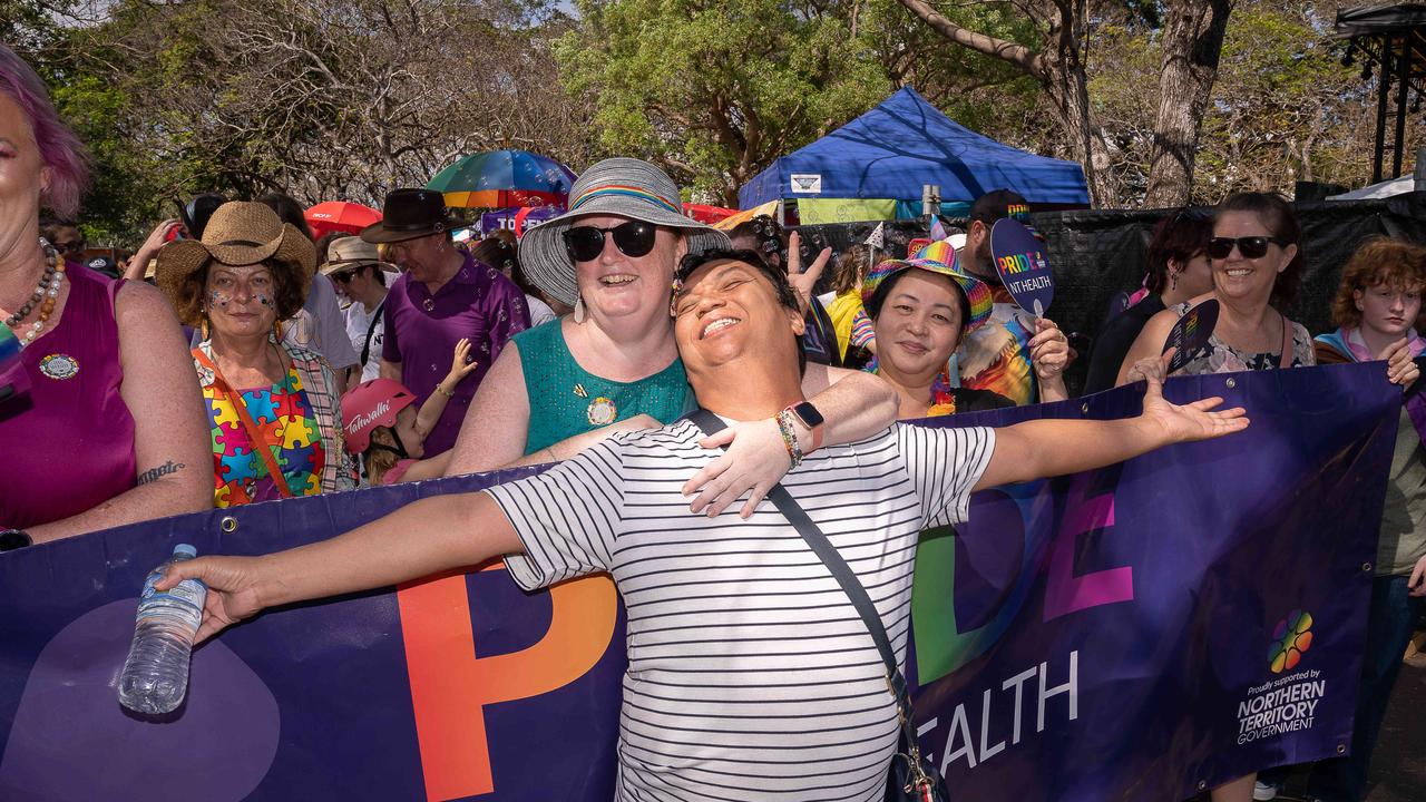 Thousands attended the 2023 Top End Pride March through Darwin City on Saturday, June 24. Picture: Pema Tamang Pakhrin