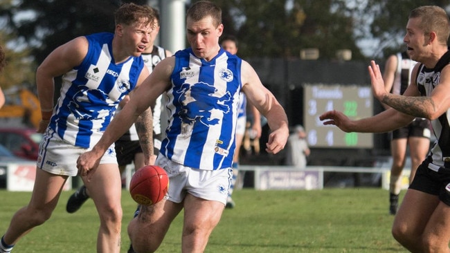 South Gawler champion Steve Burton has been dominant for the Lions this season. Picture: South Gawler Football Club