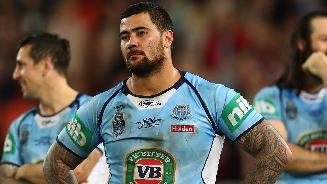 Andrew Fifita of the Blues last series.