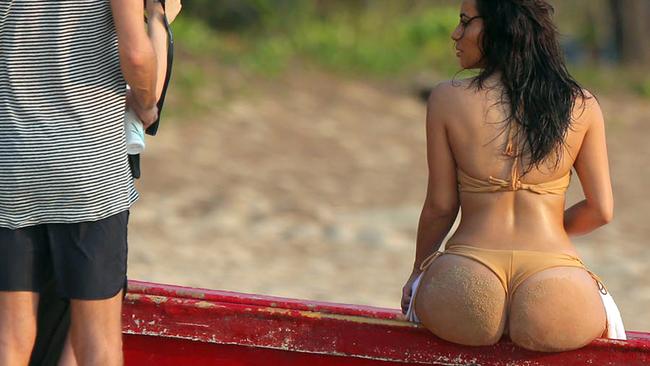 Champagne Kim Kardashian Porn Captions - Kim Kardashian butt photos with cellulite: The photos we all needed to see  | news.com.au â€” Australia's leading news site