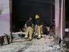 Crime scene declared after blaze guts local business