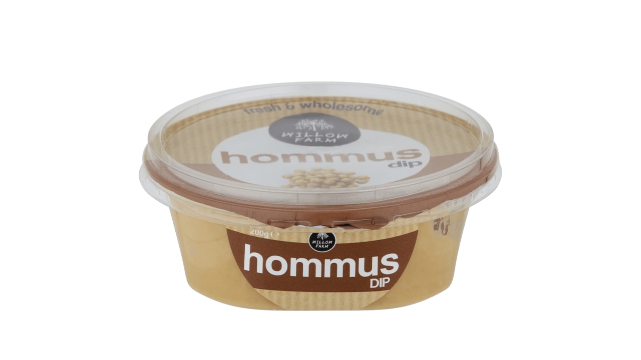 <h3><a href="https://www.woolworths.com.au/shop/productdetails/323320/willow-farm-dip-hommus" target="_blank" rel="noopener">Willow Farm Hommus</a></h3><p>$2.50</p><p><span>686kJ /164cal</span></p><p><span>9.3g fat</span></p><p><span>With an 86% chic pea base, this variety of hommus is much lower in fat and calories than many. The only downside is the addition of preservative 211 which may be proactively avoided by some individuals.&nbsp;</span></p>