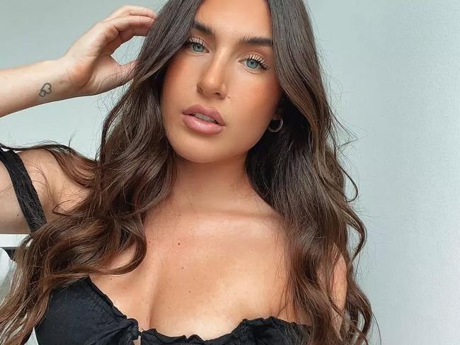 Marguerite Zogoulas (now Irving), is the EA to Zaffar Khan, at Cocoon SDA. She is a former contestant on the Bachelor. Picture: Instagram.