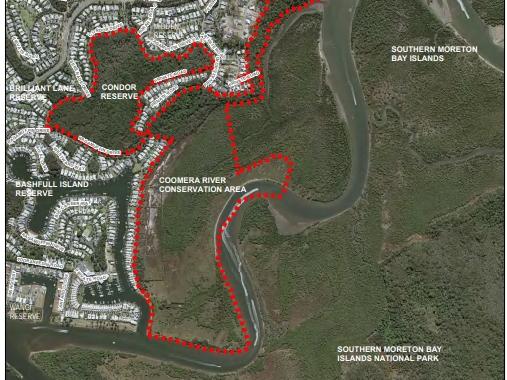 Planned Gold Coast City Council dog prohibited area maps - Coomera.