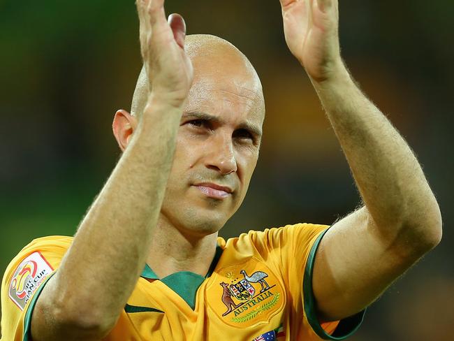 Marc Bresciano is on the park.