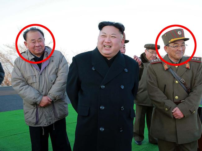 This undated picture released by North Korea's Korean Central News Agency (KCNA) via KNS on March 7, 2017 shows North Korean leader Kim Jong-Un supervising the launching of four ballistic missiles by the Korean People's Army (KPA) during a military drill at an undisclosed location in North Korea.  Nuclear-armed North Korea launched four ballistic missiles on March 6 in another challenge to President Donald Trump, with three landing provocatively close to America's ally Japan. / AFP PHOTO / KCNA VIA KNS / STR / South Korea OUT / REPUBLIC OF KOREA OUT   ---EDITORS NOTE--- RESTRICTED TO EDITORIAL USE - MANDATORY CREDIT "AFP PHOTO/KCNA VIA KNS" - NO MARKETING NO ADVERTISING CAMPAIGNS - DISTRIBUTED AS A SERVICE TO CLIENTS THIS PICTURE WAS MADE AVAILABLE BY A THIRD PARTY. AFP CAN NOT INDEPENDENTLY VERIFY THE AUTHENTICITY, LOCATION, DATE AND CONTENT OF THIS IMAGE. THIS PHOTO IS DISTRIBUTED EXACTLY AS RECEIVED BY AFP.  /