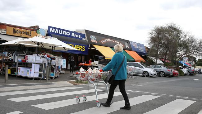 Tunstall Square Shopping Centre in Donvale has been having improvement works over the past five years. Picture: George Salpigtidis.