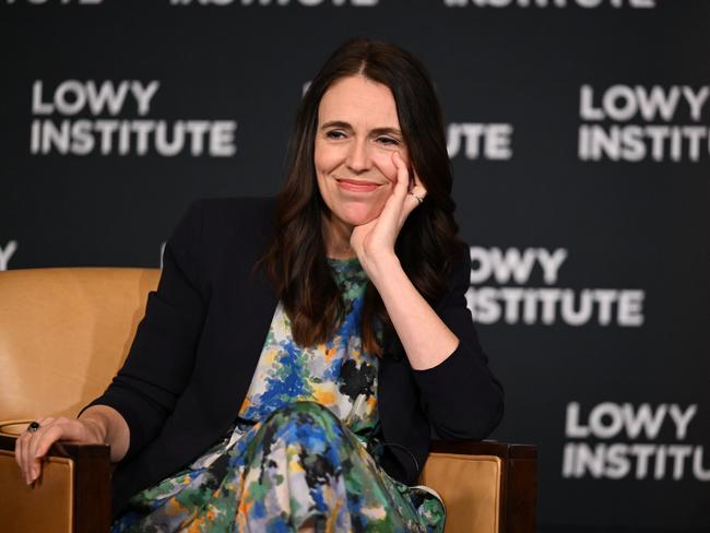 New Zealand Prime Minister Jacinda Ardern addressed the Lowy Institute in Sydney on Thursday. Picture: AAP Image/Dean Lewins