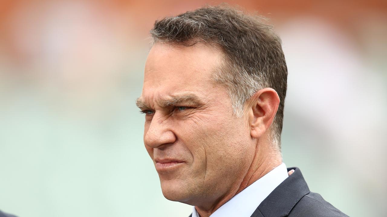 Michael Slater has hit out at Scott Morrison once again. (Photo by Ryan Pierse/Getty Images)