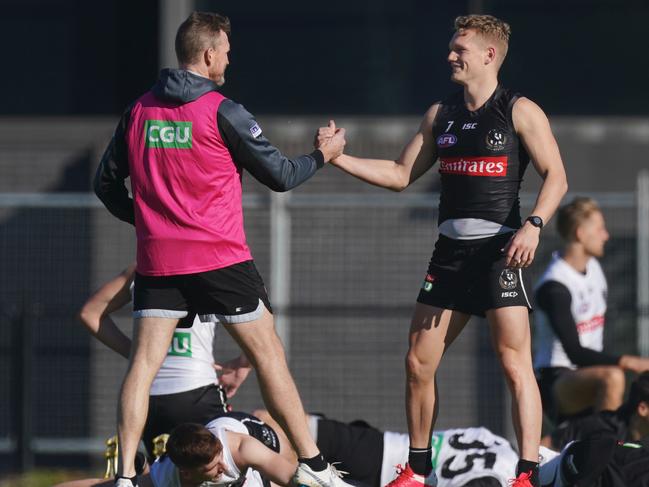 Buckley admitted his relationship with Treloar is now “strained”.