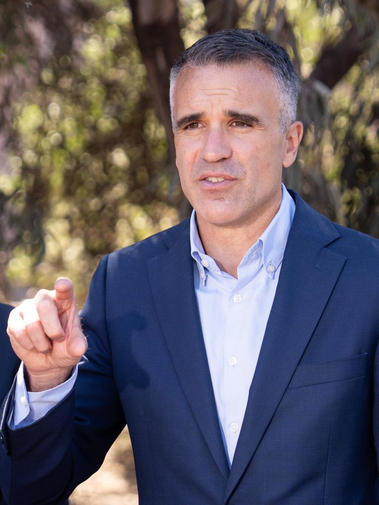 South Australian Premier Peter Malinauskas released the Greater Adelaide Regional Plan on Monday. Picture: NewsWire / Tim Joy