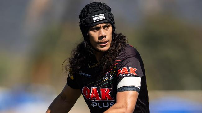 Jarome Luai is hoping to return from a shoulder injury. Picture: Jake Hunter