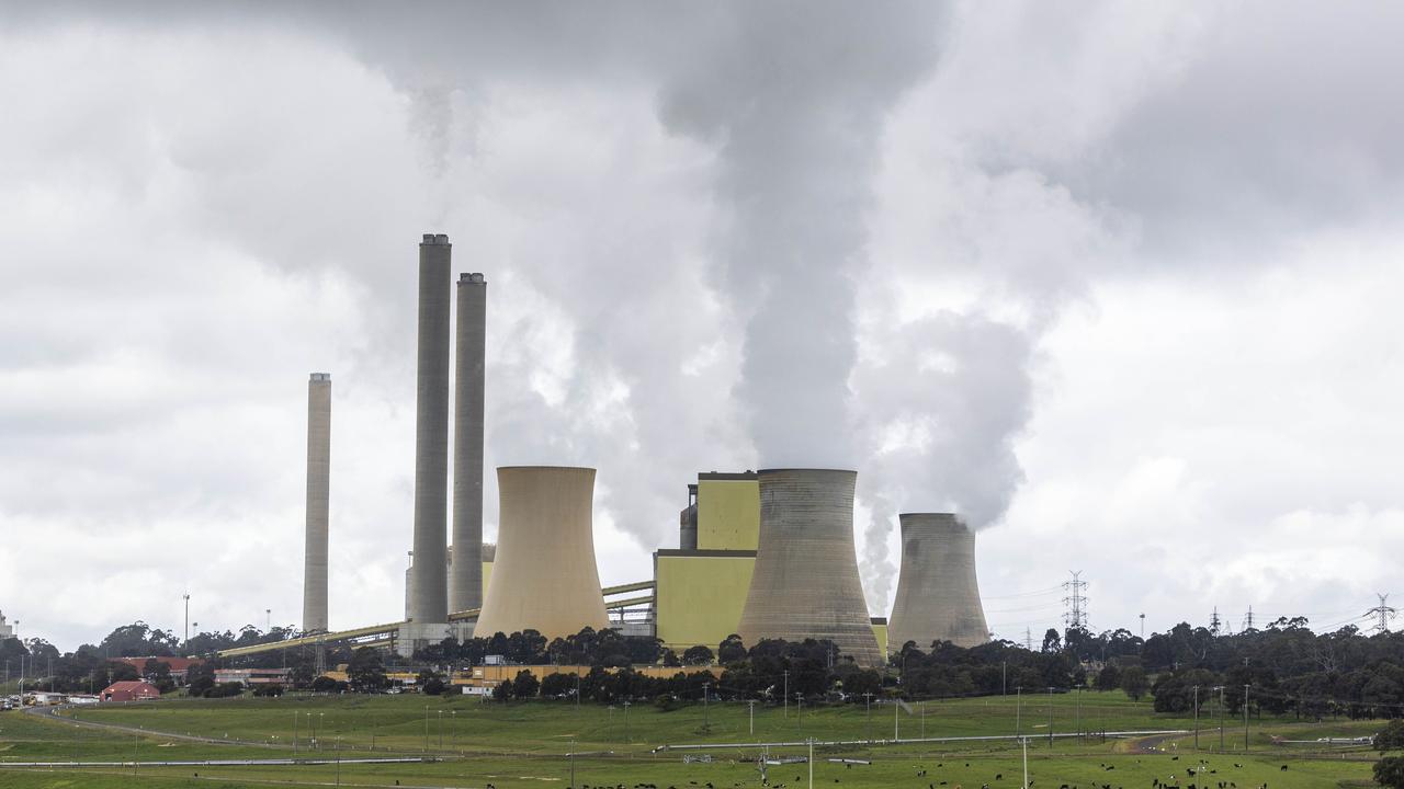 The Loy Yang power station in the La Trobe valley. Picture: Aaron Francis