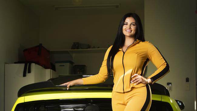 Ex V8 Supercar driver Renee Gracie. Picture: NIGEL HALLETT