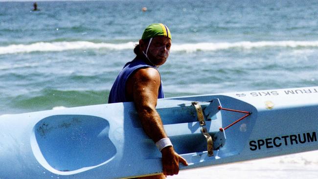 He was training for another surfski voyage in 2008 when he was diagnosed with lung cancer.