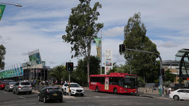 Traffic is often busy at Macquarie Park. Picture: Adam Ward