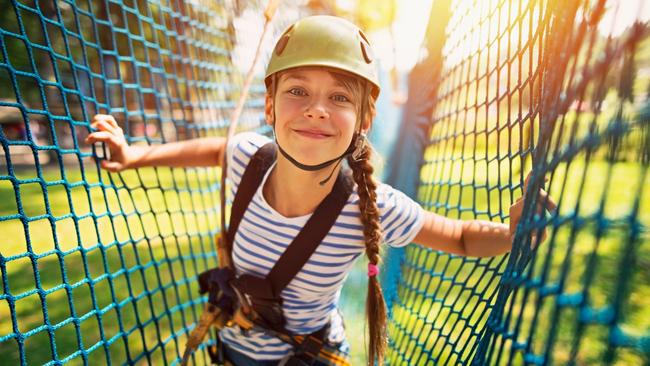 Learn the ropes at Treetops Adventure parkThere are 90 plus aerial challenges here including 20 zip lines that run anywhere from 1 to 12 metres above the ground. A quartet of junior courses mean the little ones don’t get left out. Book here 