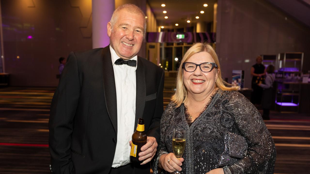 Hamish Douglas and Janelle Manders at the 54th Sports Star of the Year Awards at RACV Royal Pines. THE PULSE . Picture: Celeste Humphrey