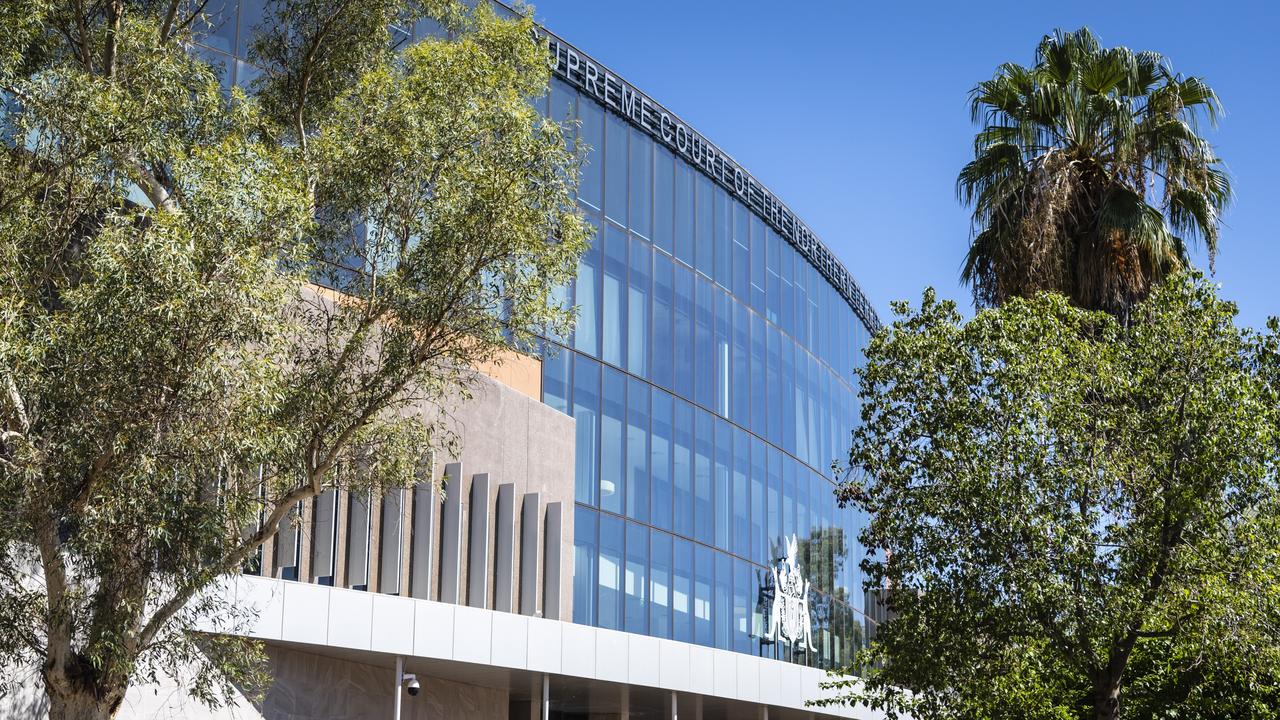 Supreme Court of the Northern Territory building in Alice Springs. Picture: Kevin Farmer