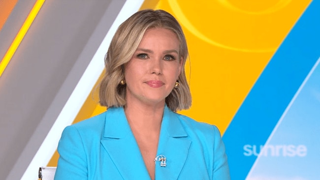 Channel 7 Star Edwina Bartholomew Reveals To Sunrise Viewers She Is ...