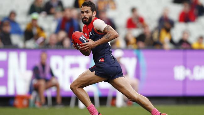 Jeff Garlett had a tough day after an early blunder. Picture: AAP Images 