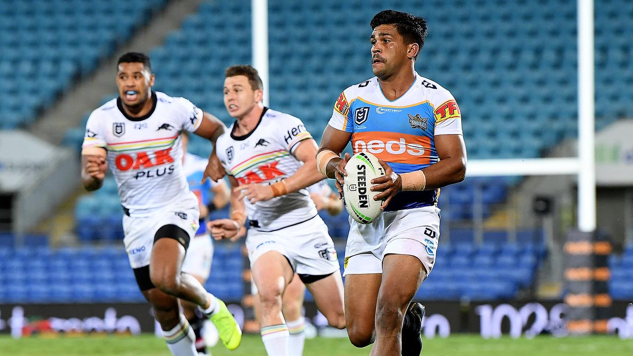 Peachey finally found some form against the Panthers. Photo: Dave Hunt/ AAP