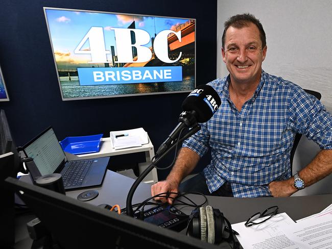 Former 4BC radio host Neil Breen. Picture: Lyndon Mechielsen/Courier Mail