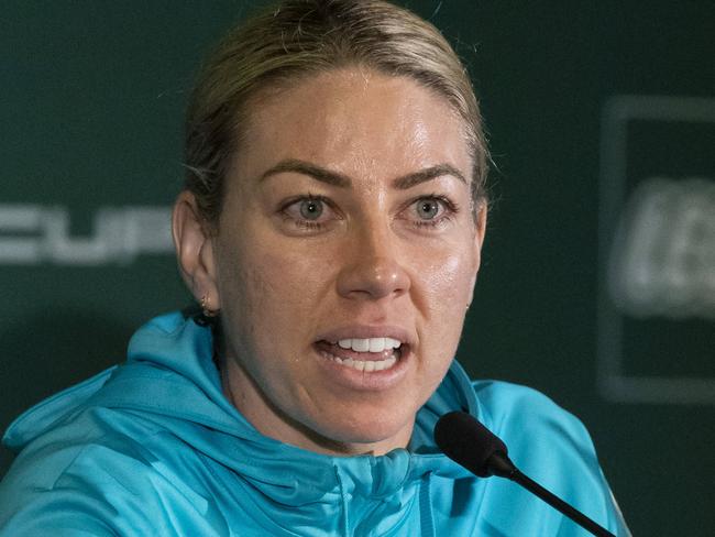 Alanna Kennedy at FIFA Womenâs World Cup 2023 Matilda's training at Queensland Sports and Athletics Centre, Nathan, Monday, July 17, 2023 - Picture: Richard Walker